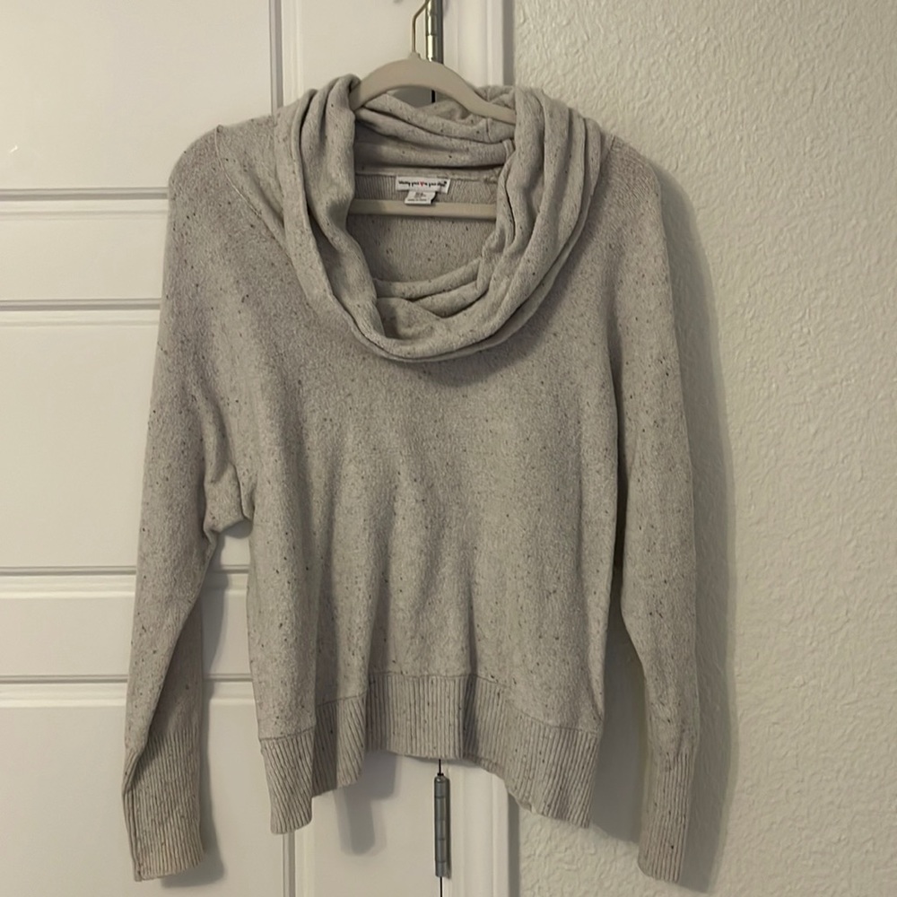 Cowl neck sweater